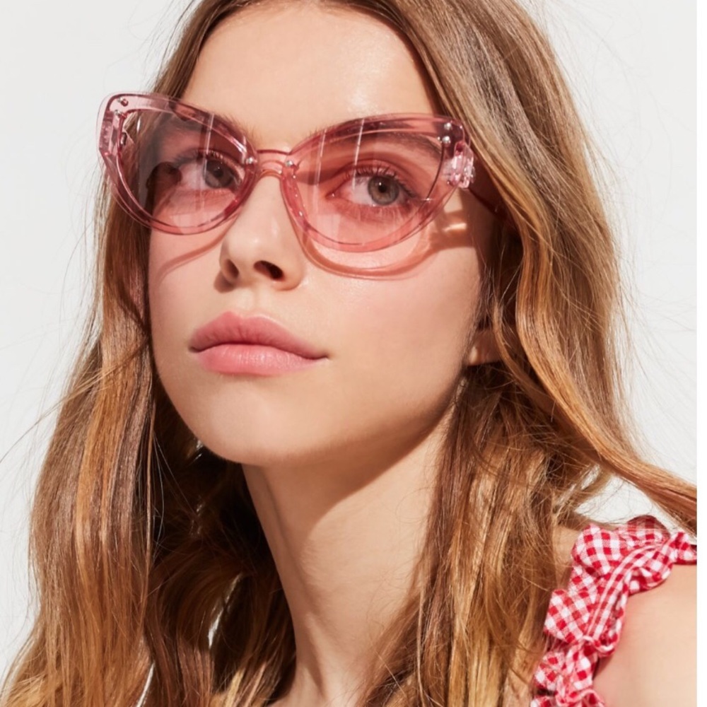60’s Babe Cateye Oversize Sunglasses